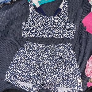 Youth Old Navy Active wear shorts/bra